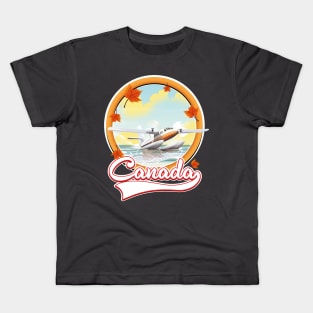 Canada travel logo Kids T-Shirt